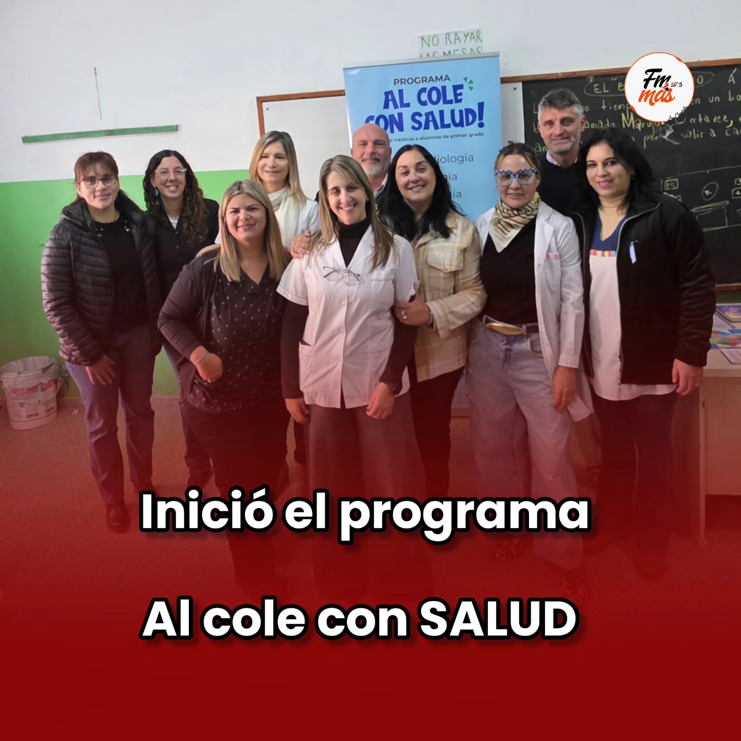 Inició el programa municipal al cole con salud
