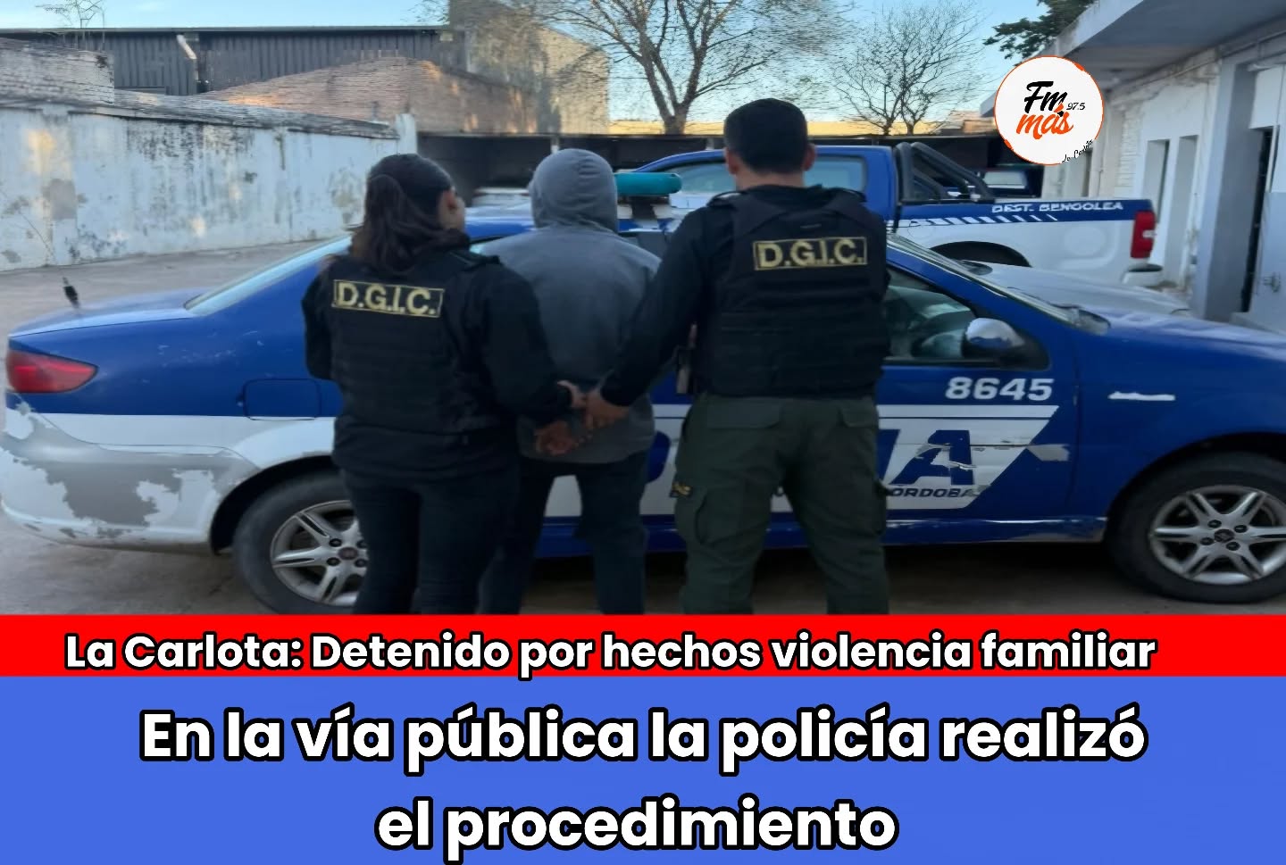 Detienen a un hombre por múltiples delitos de violencia familiar