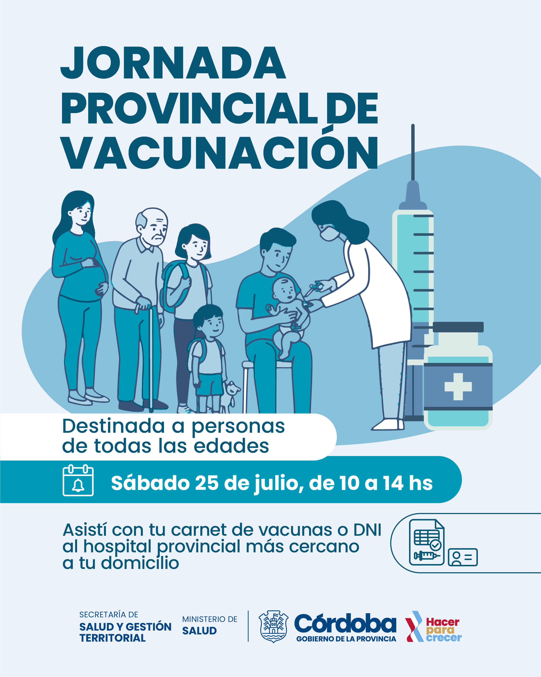 Jornada de vacunación provincial 